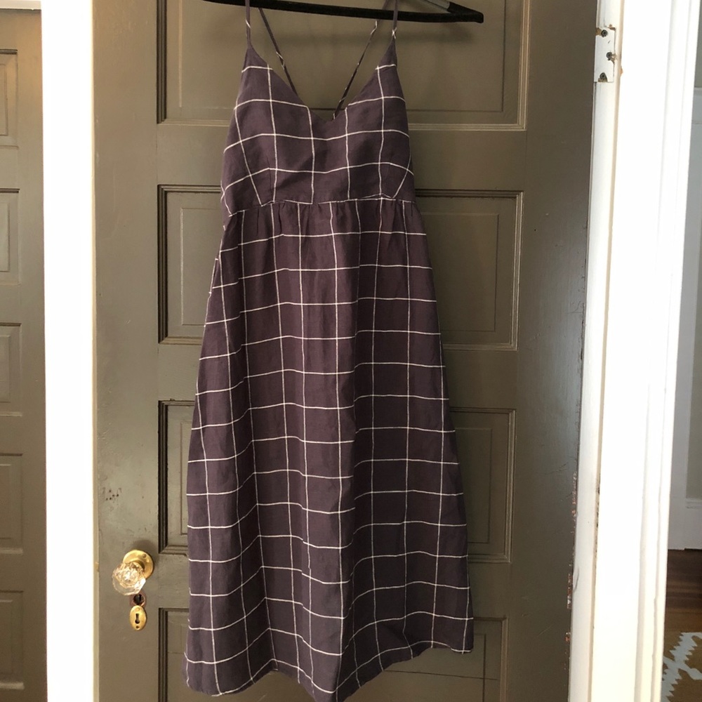 Cynthia Rowley linen midi dress